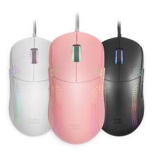 Ratón Mars Gaming MMPro RGB rosa