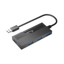 Hub Equip Life 4 puertos USB 3.2 + adaptador tipo C