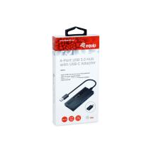 Hub Equip Life 4 puertos USB 3.2 + adaptador tipo C