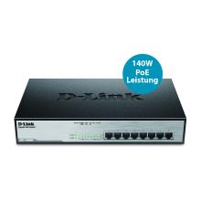SWITCH D-LINK DGS-1008MP 8P GIGA POE 