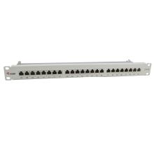 Patch panel 24 puertos Cat6A apantallado