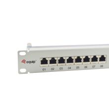 Patch panel 24 puertos Cat6A apantallado