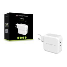 Cargador Conceptronic 2xUSB tipo C 100W