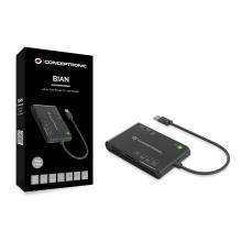 LECTOR DE TARJETAS Y DNI CONCEPTRONIC BIAN01B USB