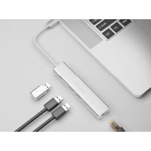 Adaptador Equip tipo C a 3xUSB-A 3.0 1xRJ45 gigabit