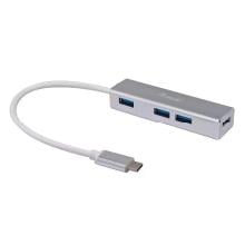 Hub USB tipo C 3.1 Equip Life 4 puertos USB 3.0 tipo A
