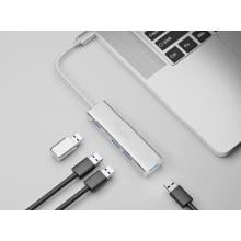 Hub USB tipo C 3.1 Equip Life 4 puertos USB 3.0 tipo A