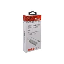 Hub USB tipo C 3.1 Equip Life 4 puertos USB 3.0 tipo A