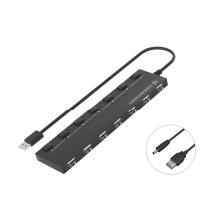 Hub USB 2.0 Conceptronic 7 puertos con interruptores