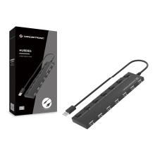 Hub USB 2.0 Conceptronic 7 puertos con interruptores