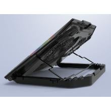 Base refrigeradora Conceptronic 17" con 2 ventiladores RGB