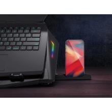 Base refrigeradora Conceptronic 17" con 2 ventiladores RGB