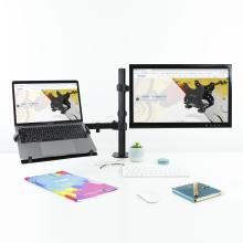 Soporte de mesa TooQ DB1200TN-B de 13" a 32" + portátil brazo