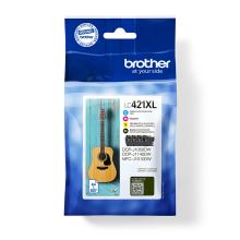 Pack 4 cartuchos originales Brother LC-421XL todos los colores