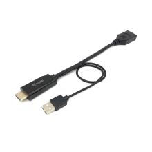 Adaptador Equip HDMI macho a DisplayPort hembra con alimentación