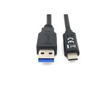 Cable Equip USB-A 3.2 macho a USB tipo C macho transferencia 5G 3A 2M negro