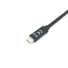 Cable Equip USB-A 3.2 macho a USB tipo C macho transferencia 5G 3A 2M negro