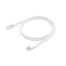 Cable Equip USB tipo C 3.2 macho/macho transferencia 5G 3A 60w 1m blanco