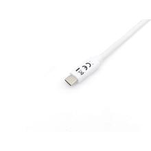Cable Equip USB tipo C 3.2 macho/macho transferencia 5G 3A 60w 1m blanco