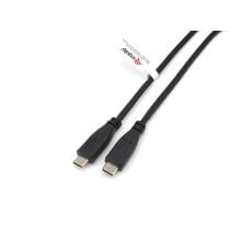 Cable Equip USB tipo C 3.0 macho/macho 3m negro