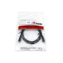 Cable Equip USB tipo C 3.0 macho/macho 3m negro