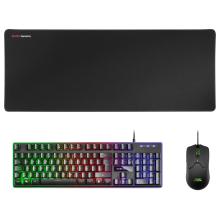 Pack Mars Gaming MCPX teclado + ratón y alfombrilla RGB