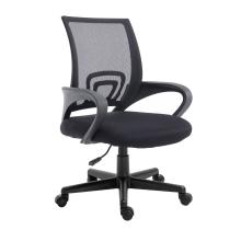 Silla de oficina Equip de malla color negro