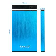 Caja externa Tooq HD TQE-2527BL 2.5" USB 3.0 azul