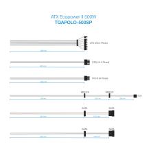 Fuente TooQ TQAPOLO-500SP 500W