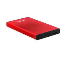Caja externa Tooq HD TQE-2527R 2.5" USB 3.0 rojo