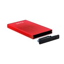 Caja externa Tooq HD TQE-2527R 2.5" USB 3.0 rojo