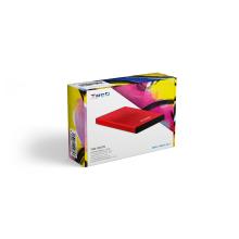 Caja externa Tooq HD TQE-2527R 2.5" USB 3.0 rojo
