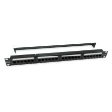 Patch Panel Equip 24 puertos UTP Cat6 1U negro