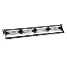 Patch Panel Equip 24 puertos UTP Cat6 1U negro