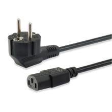 Cable de alimentación PC Equip Schuko 3m negro