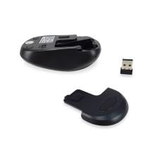 Ratón inalámbrico Equip Comfort 1200DPI negro