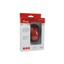 Ratón inalámbrico Equip Comfort 1200 DPI rojo