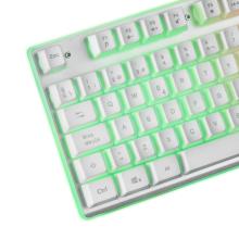 Pack teclado + ratón y alfombrilla Mars Gaming MCPX blanco