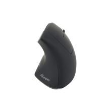 Ratón inalámbrico Equip ergonómico vertical 2 botones 1600 DPI negro