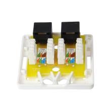 Roseta de superficie Equip Cat6 2 hembra RJ45