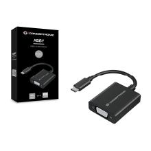 Adaptador Conceptronic USB Tipo C macho a VGA hembra