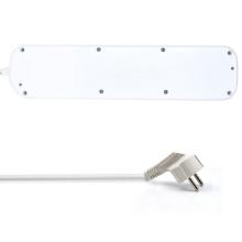 Regleta Ewent EW3932-5M 6 tomas interruptores 5m blanca