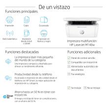 Multifunción HP LaserJet Pro MFP M140W 20ppm WiFi