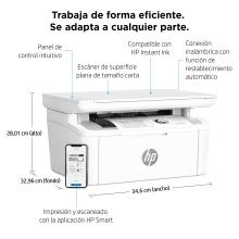Multifunción HP LaserJet Pro MFP M140W 20ppm WiFi