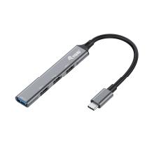 Hub USB tipo C EQUIP 128961 1 USB 3.0 Y 3 USB 2.0