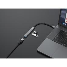 Hub USB tipo C EQUIP 128961 1 USB 3.0 Y 3 USB 2.0