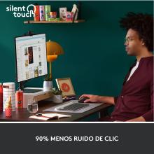 Ratón inalámbrico Logitech M650 L negro