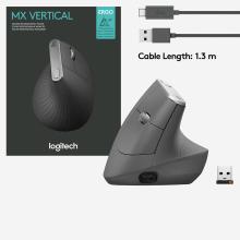 Ratón inalámbrico Logitech MX Vertical Advanced