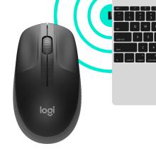 Ratón inalámbrico Logitech M190 negro