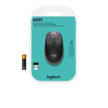 Ratón inalámbrico Logitech M190 negro